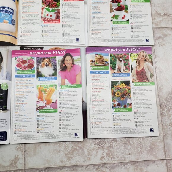 Bundle Lot of 4 First For Women Magazines July-September 2021 - Picture 4 of 5